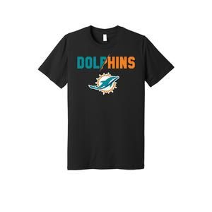 Miami Dolphins Slash Logo Shirt Nfl Shirt